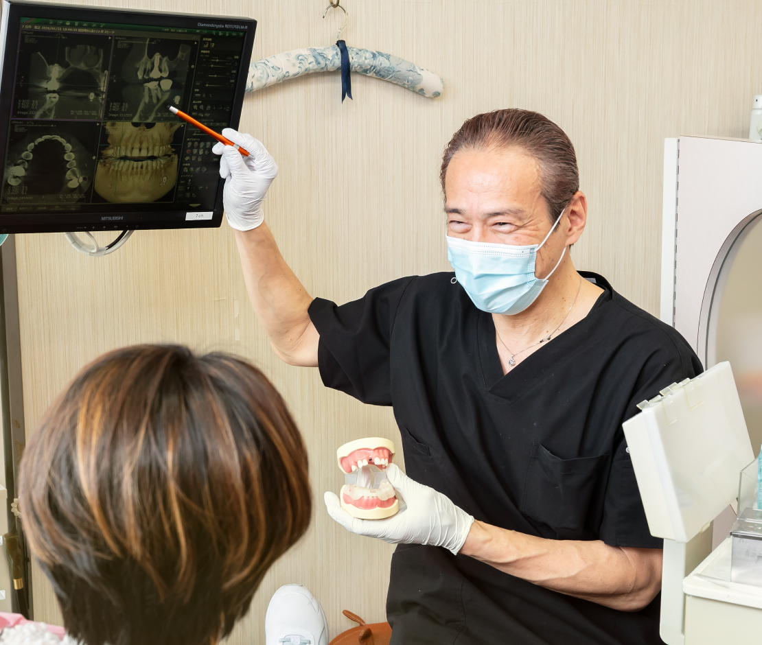 0歳から100歳まで、ご家族のお口の健康を支える歯科医院